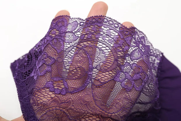 Women's Sexy Lace Panties Seamless Cotton Breathable Briefs Girls Transparent Underpants Plus Size Brand Underwear 1 Piece