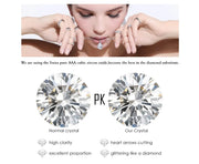 MHS.SUN Gold Plated Balloon 26 Letter Necklaces Copper Zircon Bubble Initial Pendant Chunky Women Personality Chain Jewelry