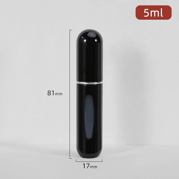 Refillable Perfume Empty Bottles With Spray Scent Pump Portable Travel Empty Cosmetic Containers Mini Spray Atomizer Bottle