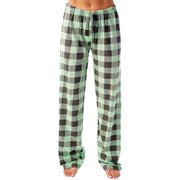 Women Pants Plaid Cotton Loose Ladies Pajama Pants Pyjama Trousers Men Sleep Bottoms Lounge Wear Sleep Lounge Pants Bottoms
