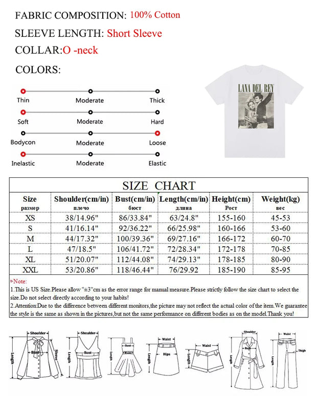 New Lana Del Rey Ldr Sailing Tan T Shirt Cotton Tee Vintage Shirt Summer Unisex T-Shirt Harajuku Casual Women T Shirt