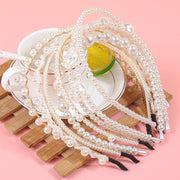 7pcs Fashion Pearl Headbands for Girls Women Pearl Hairbands Headband Children Kids Girls Women Pearl Hair Accessories