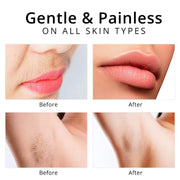 2 in 1 Multifunctional Lipstick Shaver with LED Light Armpit Hair Leg Hair Shaver Electric Eyebrow Shaver Women's Hair Remover