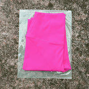 Solid Color High Waist Yoga Legging soft Women Sport Pant Tight Butter Athletic Gym Comprehensive Training Jog Back Waist Pocket