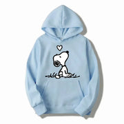 American Cartoon Comics Snoopy Hoodie Women Man Pullover Tops Spring Autumn Men  2024 New Casual Couple Sweatshirt Clothing