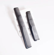 2pcs comb set, anti-static and heat-resistant comb, fine plastic comb for women and men's pockets,Special for real hair wigs