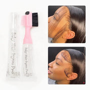 Edge Control Hair Gel Edge Brush Refillable Pocket Size Baby Hair Brush Kit Perfect Performance Long Lasting No White Residue