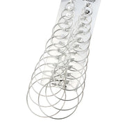 12Pairs/6Pairs Simple Punk Hoop Earrings Set Big Circle Earrings Jewelry for Women Girls Ear Hoops Earring Round Oversized