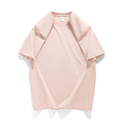 COUTUDI 100% Cotton 3 pieces Women Short Sleeve T-shirt Summer Oversize Solid Color Basic Top Casual Female Regular Fit Soft Tee