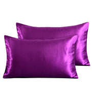 Mulberry Silk Pillowcase for Hair & Skin Care Anti-Frizz Satin Pillow Case Queen/King Super Soft Hypoallergenic Bedding Cover