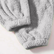 Women Comfortable Plush Sleep Bottoms Trendy Casual Solid Color Pajama Pants Female Leisure Family Daily Soft Cozy Trousers