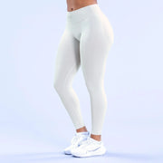 Seamless Women Solid Waist Yoga Pants Three-section Waist Sexy Hip-lifting Tight Sports Pants Fitness Exercise Yoga Pants