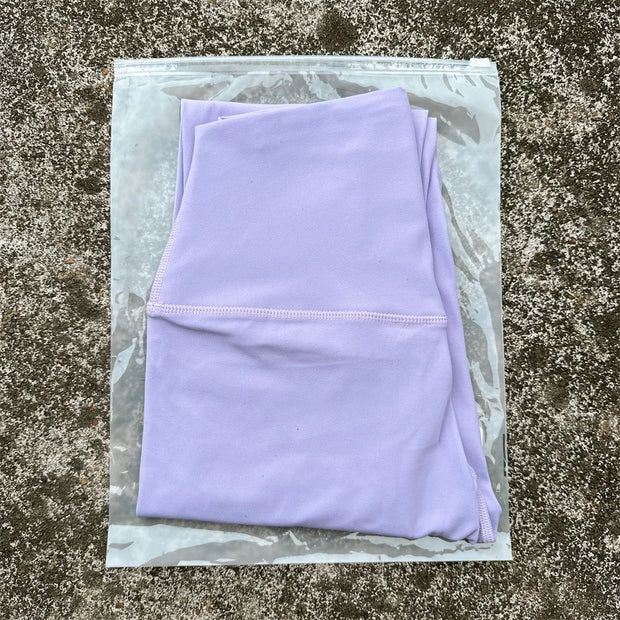 Solid Color High Waist Yoga Legging soft Women Sport Pant Tight Butter Athletic Gym Comprehensive Training Jog Back Waist Pocket