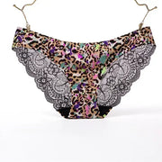 Women's Sexy Lace Panties Seamless Cotton Breathable Briefs Girls Transparent Underpants Plus Size Brand Underwear 1 Piece