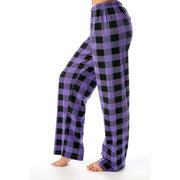 Women Pants Plaid Cotton Loose Ladies Pajama Pants Pyjama Trousers Men Sleep Bottoms Lounge Wear Sleep Lounge Pants Bottoms