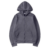 2025 Women Fleece Zip Up Hoodies Running Sports Sweatshirts Fashion Female Classic Casual Zipper Jackets Y2k Hip Hop Streetwear
