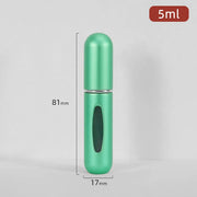 Refillable Perfume Empty Bottles With Spray Scent Pump Portable Travel Empty Cosmetic Containers Mini Spray Atomizer Bottle