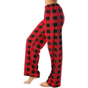Women Pants Plaid Cotton Loose Ladies Pajama Pants Pyjama Trousers Men Sleep Bottoms Lounge Wear Sleep Lounge Pants Bottoms