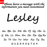 Customized Name Letter Necklace Personalized Stainless Steel Simple Pendant Clavicle Chain Women's Jewelry Valentine's Day Gift