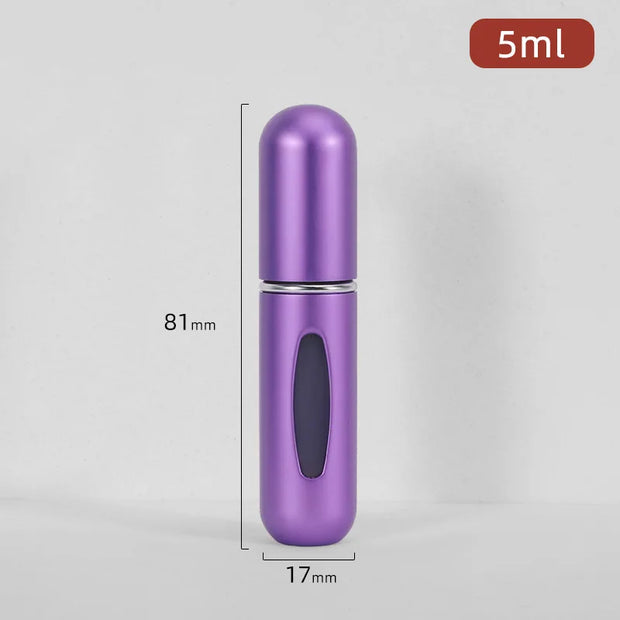 Refillable Perfume Empty Bottles With Spray Scent Pump Portable Travel Empty Cosmetic Containers Mini Spray Atomizer Bottle