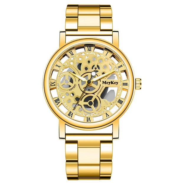 2025 New Fashion Women Gold Luxury Casual Quartz Watch Metal Mesh Stainless Steel Watches Relogio Feminino Ladies Wrist Watches