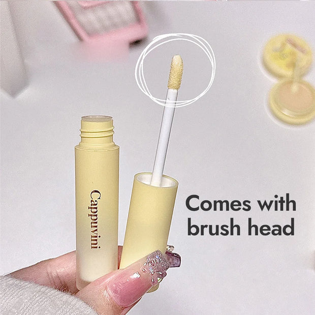 Cappuvini Two Pack Cheese Lip Care Set Moisturizing Exfoliating Lip Balm Light Texture Lip Mask