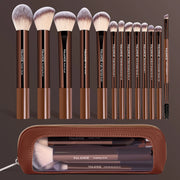 MAANGE 13pcs Makeup Brushes with Storage Bag Soft Fluffy Cosmetic Foundation Powder Eyeshadow Kabuki Blending Beauty Tool Makeup