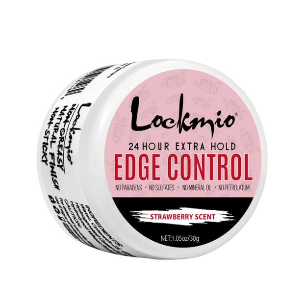 Women and Kid 30g Edge Control Gel Long Lasting Hold Control Wax Natural Finishing Anti-frizz Hair Wax Smoothing Styling Pomade