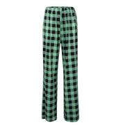 Women Pants Plaid Cotton Loose Ladies Pajama Pants Pyjama Trousers Men Sleep Bottoms Lounge Wear Sleep Lounge Pants Bottoms