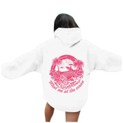 2025Women's Letter Graphics Printed Hoodie Autumn Winter Hoodies Long Sleeved Pockets Pullover Casual Streetwear Sweatshirts