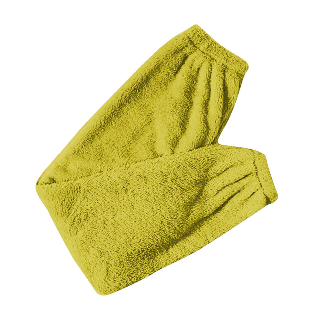Women Comfortable Plush Sleep Bottoms Trendy Casual Solid Color Pajama Pants Female Leisure Family Daily Soft Cozy Trousers
