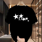 Women Casual T-Shirt Harajuku Y2k Designer Ladies Luxury Tees Female Vintage Trendy Pullover T Shirts