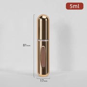 Refillable Perfume Empty Bottles With Spray Scent Pump Portable Travel Empty Cosmetic Containers Mini Spray Atomizer Bottle