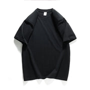 COUTUDI 100% Cotton 3 pieces Women Short Sleeve T-shirt Summer Oversize Solid Color Basic Top Casual Female Regular Fit Soft Tee