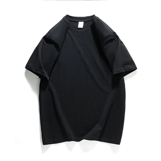 COUTUDI 100% Cotton 3 pieces Women Short Sleeve T-shirt Summer Oversize Solid Color Basic Top Casual Female Regular Fit Soft Tee