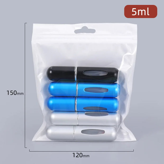 Refillable Perfume Empty Bottles With Spray Scent Pump Portable Travel Empty Cosmetic Containers Mini Spray Atomizer Bottle