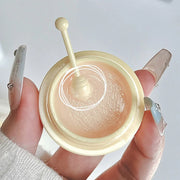 Cappuvini Two Pack Cheese Lip Care Set Moisturizing Exfoliating Lip Balm Light Texture Lip Mask