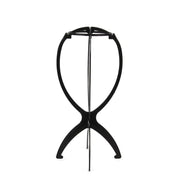 3 PCS Durable Folding Wig Stand for Solid Color Wigs - Stable Hair Clip and Display Tool, Hair Extension Holder