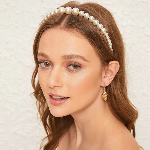 7pcs Fashion Pearl Headbands for Girls Women Pearl Hairbands Headband Children Kids Girls Women Pearl Hair Accessories