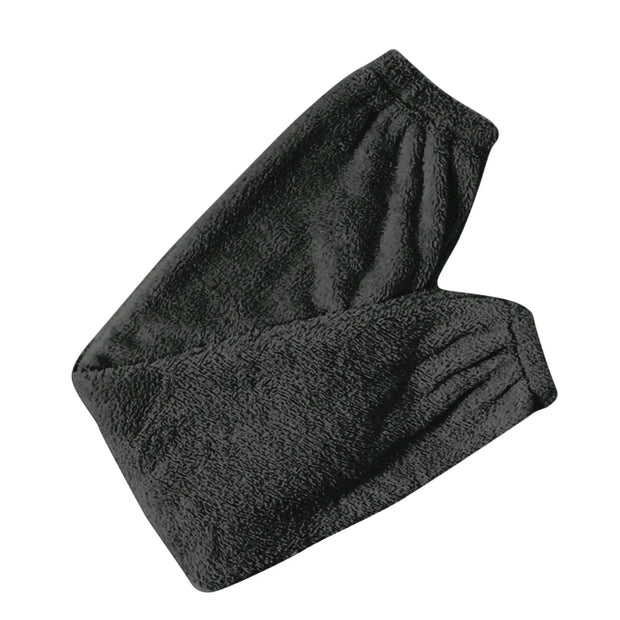 Women Comfortable Plush Sleep Bottoms Trendy Casual Solid Color Pajama Pants Female Leisure Family Daily Soft Cozy Trousers