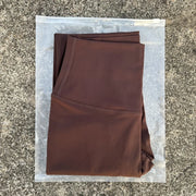 Solid Color High Waist Yoga Legging soft Women Sport Pant Tight Butter Athletic Gym Comprehensive Training Jog Back Waist Pocket