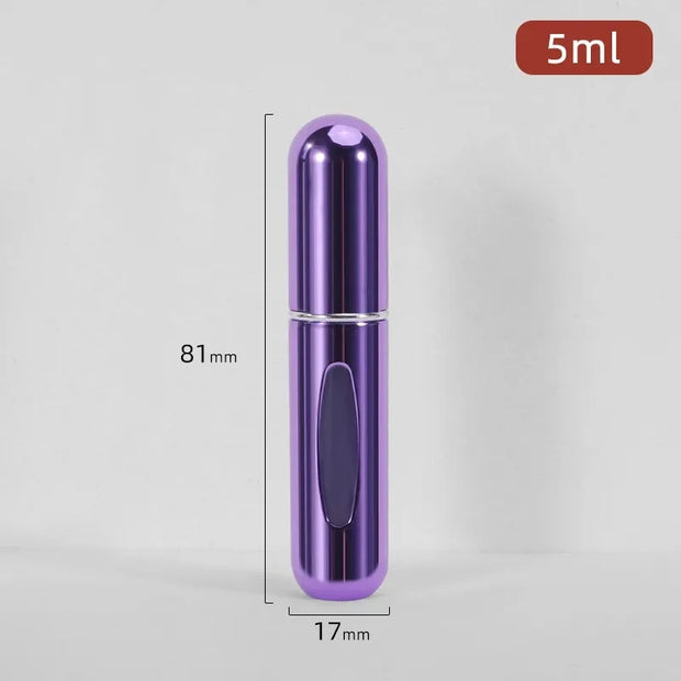 Refillable Perfume Empty Bottles With Spray Scent Pump Portable Travel Empty Cosmetic Containers Mini Spray Atomizer Bottle