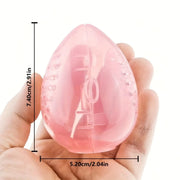 Makeup Sponge Case Beauty Blender Holder Puff Case Make Up Accessories Cosmetics Holder Empty Cosmetic Transparent Puffs Box