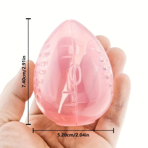 Makeup Sponge Case Beauty Blender Holder Puff Case Make Up Accessories Cosmetics Holder Empty Cosmetic Transparent Puffs Box