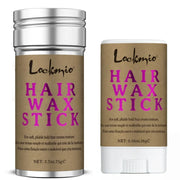 LOCKMIO Women Hair Wax Stick for Wigs Anti-frizz Flyaways Control Styling Wax Long-lasting Smooth Broken Back Hair Pomade Cream