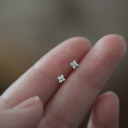 Fashion Romantic Crystal Butterfly Heart Stud Earring for Women Sweet Hypoallergenic Wedding Party  Jewelry Gifts