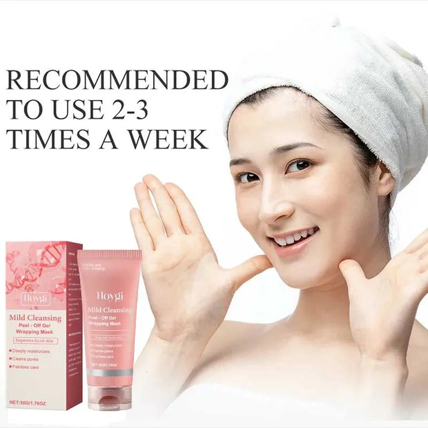 Deep Cleansing Mask Blackhead Remover Tear Pull Face Masks Moisturizing Oil Control Shrink Pore Improve Rough Skin Mud Mask