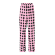 Women Pants Plaid Cotton Loose Ladies Pajama Pants Pyjama Trousers Men Sleep Bottoms Lounge Wear Sleep Lounge Pants Bottoms