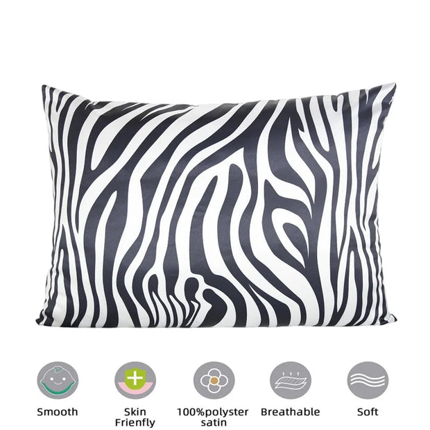 Mulberry Silk Pillowcase for Hair & Skin Care Anti-Frizz Satin Pillow Case Queen/King Super Soft Hypoallergenic Bedding Cover