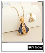 MHS.SUN Gold Plated Balloon 26 Letter Necklaces Copper Zircon Bubble Initial Pendant Chunky Women Personality Chain Jewelry